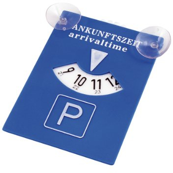 APA 30102 Parkscheibe, mit Saugnäpfen