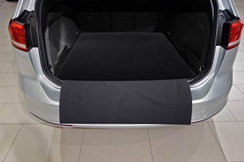 tuning-art 2606 Kofferraummatte passend für VW Passat B8 3G Variant 2014-2023 2-teilig mit Ladekantenschutz