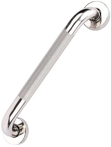 supregear Bathroom Grab Bar Rail, 50 cm 304 Stainless Steel Anti-Slip Safety Rail for Elderly, Indoor/Outdoor Auxiliary Support Handle for Bathtub Shower Kitchen Bedroom Steps, Disabled Senior