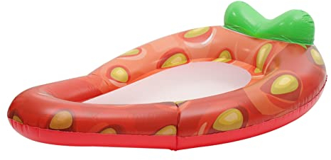 ibasenice Aufblasbarer Pool-Sessel Für Erwachsene Wasser-Liege Mit Dickem PVC-Material Leicht Und Tragbar Für Pool Und Reisen Komfortabel Und Langlebig