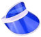 Boolavard Sun Visor Hats Cap Sports Beach Tennis Golf Headwear for Women Men (Blue)