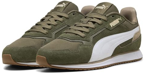 Puma SOFTRIDE ST Miler SD Sneaker, Loden Green White-Gum, 37 EU, Loden Green Puma White Gum, 37 EU