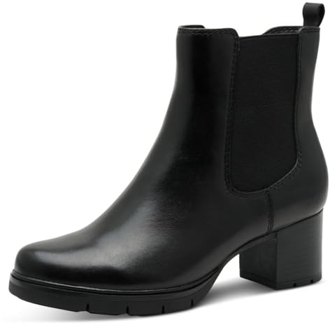 Jana Dam Boot Heel Modestövlar, svart, 38 EU, svart, 38 EU