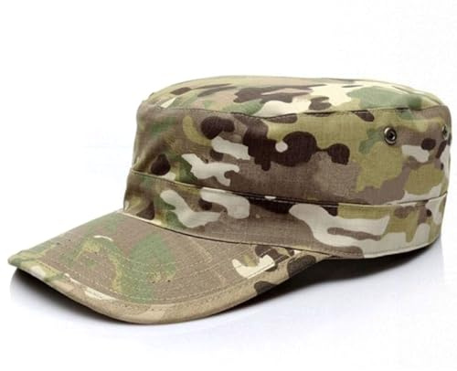 RALSPEC Multicam - Gorra de camuflaje militar de la Patrulla del Ejército, gorra de cadete para Airsoft, para hombre, gorra de sol MTP CP USGI UK, camouflage, M-L