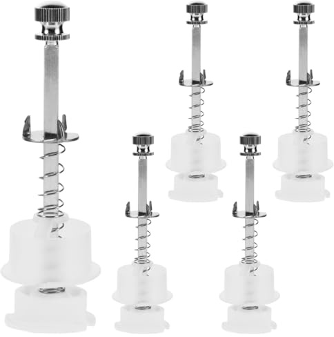 BESPORTBLE 5Pcs Pepper Mill Replacement Grinder Core Rods Manual Pepper Grinder Core Assembly for Salt and Spice Mill Repair Easy Install Grinding Rods for Kitchen Use