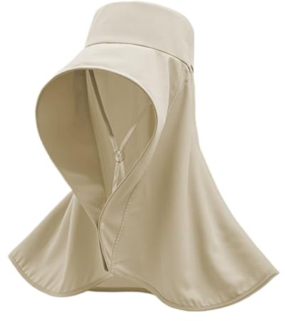 Cappello di protezione UV - Rinfrescante e traspirante protezione solare in seta di ghiaccio | Cappelli a tesa larga da donna - per la testa per spiaggia, estate, viaggi, esterno, giardinaggio