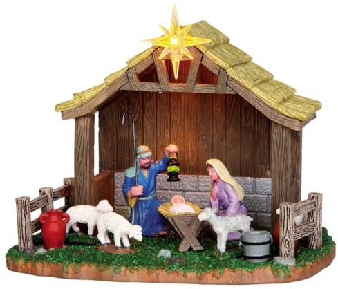 Lemax Christmas Village Nativity Scene Battery Operated (4.5V) - 34626
