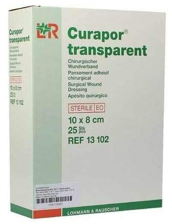 CURAPOR Wundverband steril transparent 8x10 cm 25 St Verband
