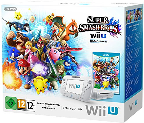 Nintendo Wii U 8GB Basic Pack with Super Smash Bros