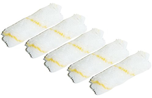 10-100x Kleinwalze Farbroller Farbwalze 10cm Gelbfaden Farbrolle Malerwalze SET (100)