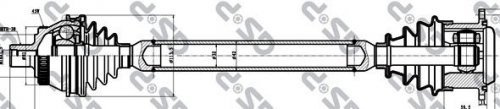 GSP 299113 Antriebswelle