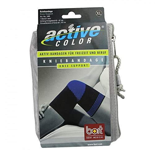 Bort ActiveColor Kniebandage XL schwarz 1 St