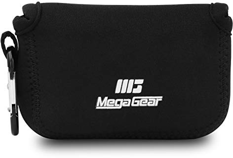 MegaGear Ultra -Licht Neoprenkamera -Hülle kompatibel mit Fujifilm FinePix XP140, XP130, XP120, XP90