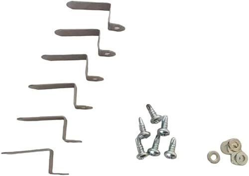 Einhängewinkel für Fliegengitter 15mm 6 Stück Montagewinkel