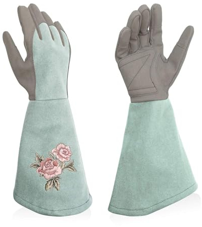 Intra-FIT Long Gardening Gloves Rose Pruning Gloves Gardening Gifts | Extra Long Forearm Protection, Thorn proof, Puncture resistant, Scratch proof