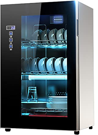 MNSRRN Cabinet de désinfection de la Tasse de café de Bureau, Placard Vertical Plateau de Vaisselle de la Vaisselle de la Cuisine de la Cuisine de séchoir,60L