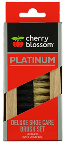 Cherry Blossom Deluxe Shoe Care Brush Set | Ultimate shoe care brush combo