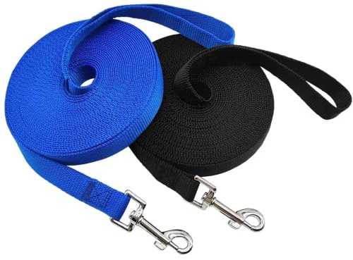 JKG® 10m Dog Training Lead - Strong Dog Leash | Recall Training Harness Leash For Puppy | Puppy Long Line Lead | Small Medium Large Dogs [Up To 35kg]