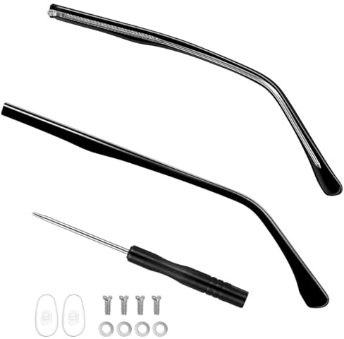 Operitacx Universelle Metall Brillen Ersatzbügel 1 Paar Robuste Brillenbügel Ersatzteile Für Sonnenbrillen Lesebrillen Und Korrekturbrillen 5.3 Zoll Leichtes Design Für Alltag Und Sport