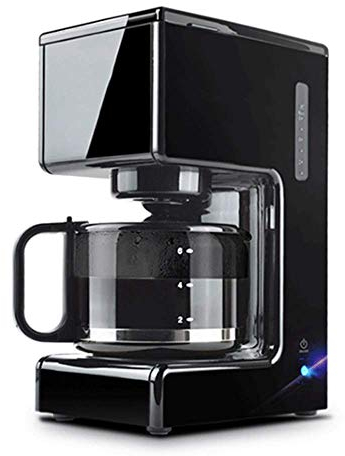 SOVORM Cafetera de filtro para el hogar, pequeña, Mini, de gran capacidad, cafetera de goteo americana, máquina de té The New