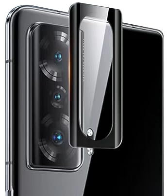 YSJJZRL 9H 3D Anti-scratch Black Camera Lens Screen Protector Glass Film For Huawei Honor Magic 5 Ultimate V2 VS V (For Honor Magic V)