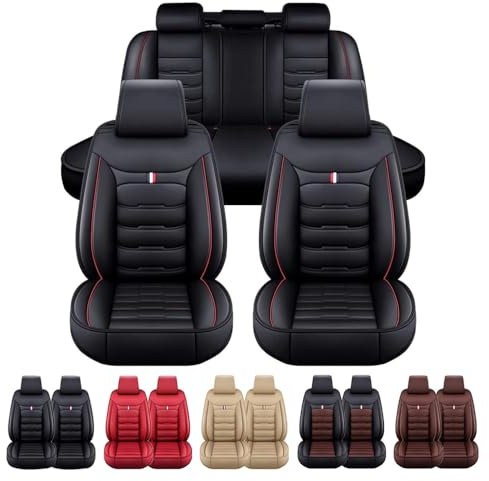 Auto Leder Sitzbezügesets für VW Golf ID.3 ID.4 ID.5 ID.7 Polo Arteon Passat T-Cross T-ROC Taigo Tiguan Tiguan Full Surround Custom Sitzkissen Sitzbezüge Auflagen Seat Cover Sets Zubehör