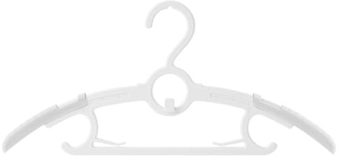 Kinder-Kleiderbügel, rutschfest, platzsparend, ausziehbar, für Kleinkinder, stapelbar, 10 Stück