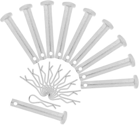 Zerodeko 10ensembles Goupilles De Retenue à Ressort Pour Échafaudage Goupilles De Verrouillage Pour Fixation Échafaudage