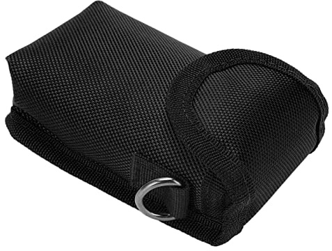 Aoaoy Wear Individual Shoulder Bag Bag for Distant Meters of Digital Intelligent Measuring Devices Glossy and with the Opening for Waist Slopes, Black, Traditional