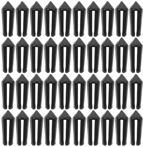 Angoily 40 Stück Dart Flights Schutz aus Kunststoff Allgemein Kompatibel Langlebiger Flügelschutz und Flight Korrektor für Darts Zubehör