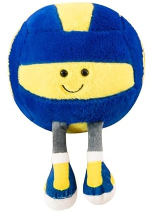 Anyhot Volleyball aus Plüsch, niedliche Puppe und Sportkissen, weich und spielbar, für Raumdekoration, Schlafsofa, Geburtstagsgeschenk für Kinder