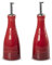 Le Creuset Service à Huile et Vinaigre, 240 ml, Céramique, Hauteur 18,5 cm, Cerise, 91001700060000