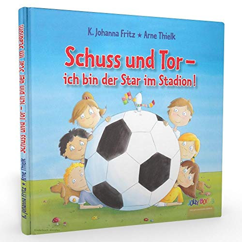 Personalisiertes Kinderbuch: Schuss und Tor! - ich bin der Star im Stadion - Personalisiertes Buch mit dem Namen deines Kindes - Persönliches Geschenk