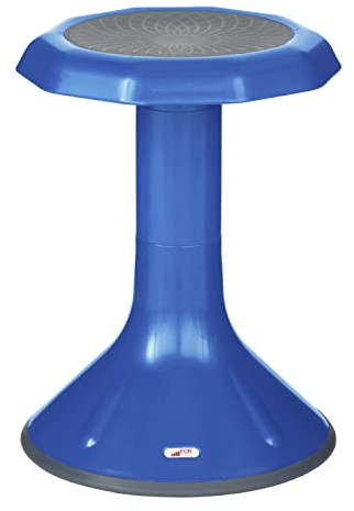 ECR4Kids ACE Active Core Engagement Wobble Stool, 18-Inch Seat Height, Flexible Seating, Blue