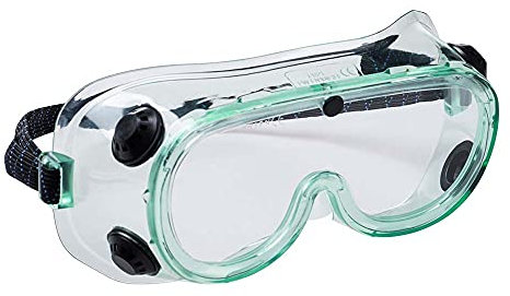 Portwest Portwest Chemical Goggle, Color: Clear, Size:, PS21CLR