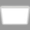 Briloner - Plafoniera led soffitto con Effetto Retroilluminazione, Lampadario led soffitto, Lampadario camera da letto, 22 Watt, 3000 Lumen, 4000 Kelvin, di Colore Bianco, Quadrata, 42 X 42 Cm