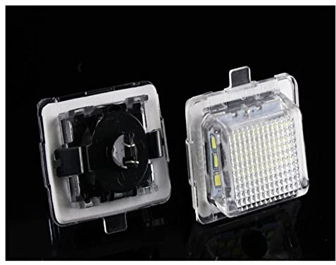 XENITE Heckleuchte Kennzeichen Für W204 W204 5D W212 W216 W221 No Error Nummernschildbeleuchtung Birne Weiß No Hyper Flash 12V