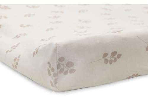 Jollein 022-503-67042 - Fodera per fasciatoio Twig rosa/bianco (50 x 70 cm)