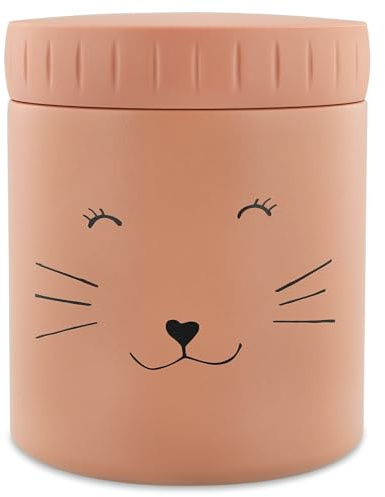 Trixie - Bocal alimentaire isotherme Mrs. Cat - 350 ml, Rose