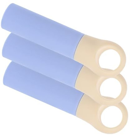 Cabilock 3pcs Replacement Broom Handle Grips for Mop Handle Dustpan Pole End Cap for Home and Office Cleaning Reaching Pole Function