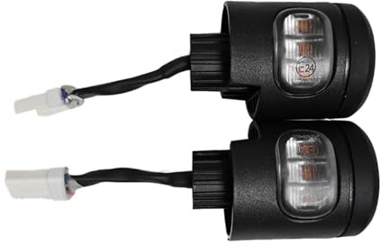 eejinwen Integrierter Blinker for Nin-ebot F3 Pro F3 Elektroroller-Teilegriff vorne, einteiliges Blinklicht-Zubehör(2 Pcs)
