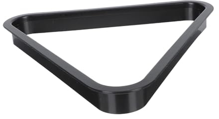 ERINGOGO Mini Billard Dreieck aus Stabilem Kunststoff Widerstandsfähiger Pool Billiard Ballhalter für Kugeln Langlebiges Leichtes Billard Frame für Tischbillard Zuhause Einfach zu Lagern