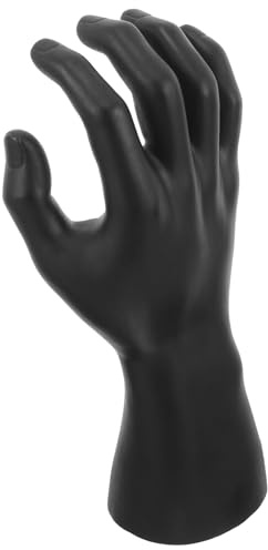 Garneck Manichino per Espositore di Guanti Supporto per Anelli e Gioielli Modello di Mano in Plastica per Esposizione di Collane e Braccialetti