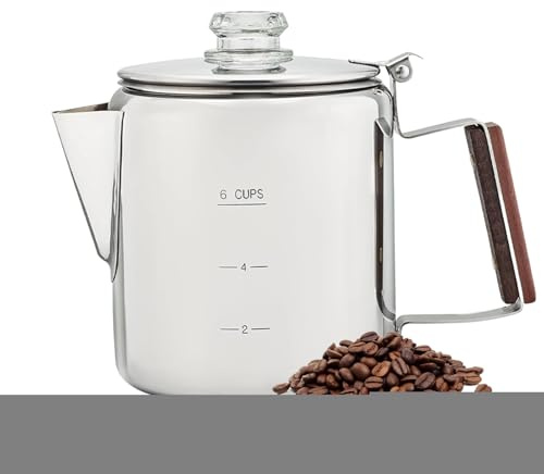 Caffettiera Percolatore Portatile Compatto Elettrico Vintage Commerciale
