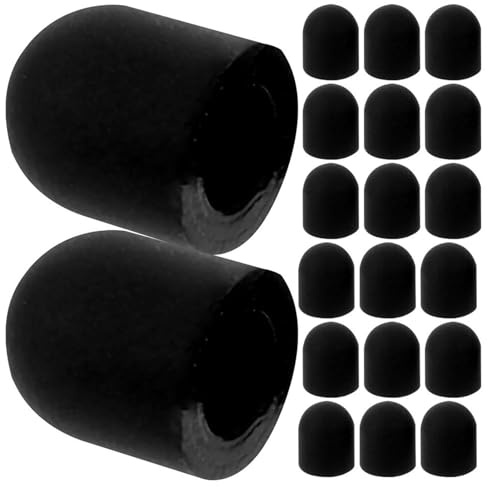 IMIKEYA 100pcs Silicone Replacement Tips for Stylus Pens with Easy Replacement and Universal Compatibility, 6mm Soft Touchscreen Pen Nibs for Tablets and Touch Screen Devices, for Digital