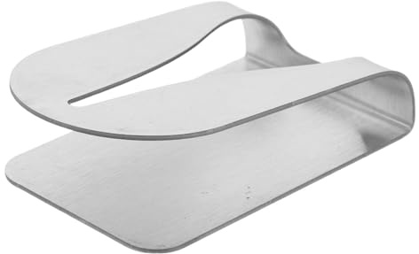 Luxshiny Gancio Magnetico Dimensioni 8,5x5x2,5cm per Strofinacci da Cucina in Acciaio Inossidabile Argento Montaggio Versatile per Bagno e Camere Dormitorio