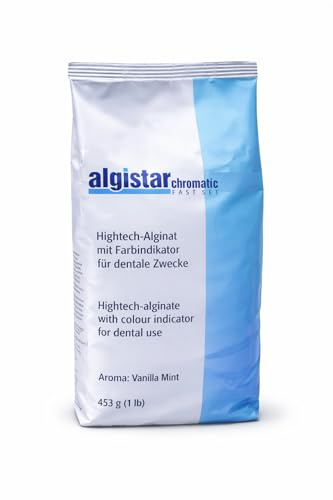 Wagner Silicones Alginato algistar Masa rápida para moldear con indicador de color, Fijación rápida 2 minutos 453 g