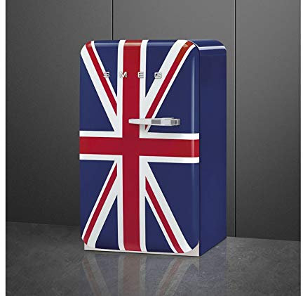RÉFRIGÉRATEUR 1 PORTE FAB10LDUJ5 ANNÉES 50 UNION JACK CHARNIÈRE GAUCHE
