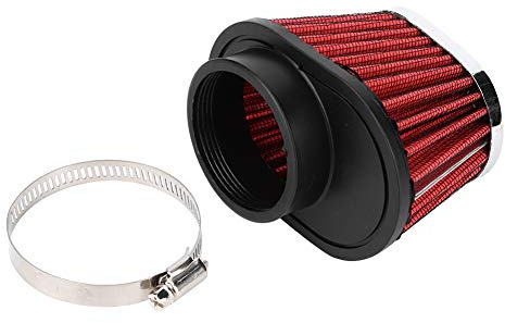 Pilzkopf Motorluftfilter, Universal Tuning Sportluftfilter Motorradklemme Luftfilter Motorradluftfilter Passend für (51MM)