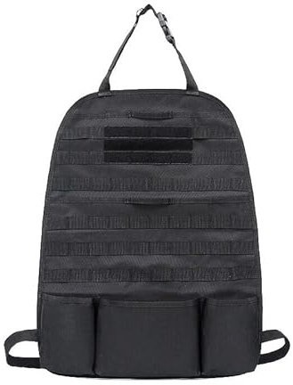 OAREA Taktischer Auto-Rücksitz Militär Molle Organizer Multifunktion Autositzbeutel Aufbewahrungstasche im Freien for Jagdbeutel Accessoires